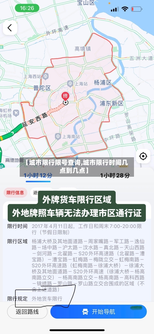【城市限行限号查询,城市限行时间几点到几点】