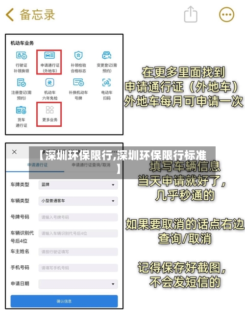 【深圳环保限行,深圳环保限行标准】