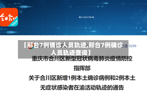 【邢台7例确诊人员轨迹,邢台7例确诊人员轨迹查询】