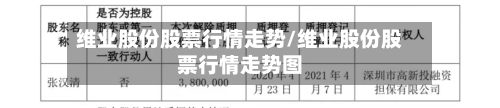 维业股份股票行情走势/维业股份股票行情走势图