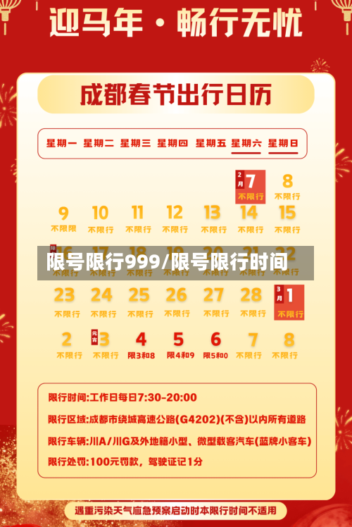 限号限行999/限号限行时间