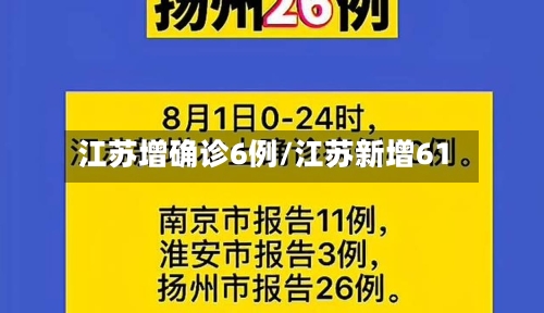 江苏增确诊6例/江苏新增61