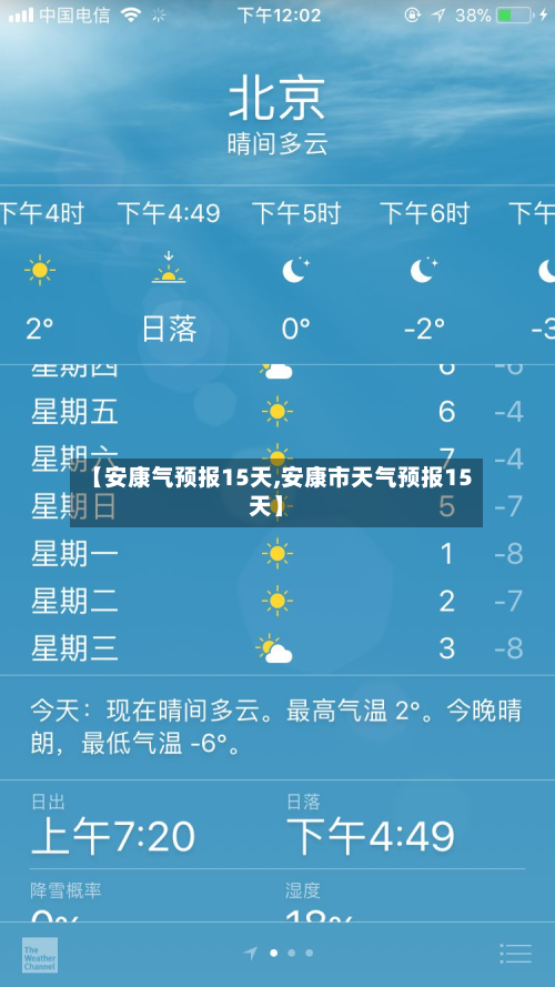 【安康气预报15天,安康市天气预报15天】