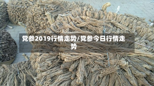 党参2019行情走势/党参今日行情走势