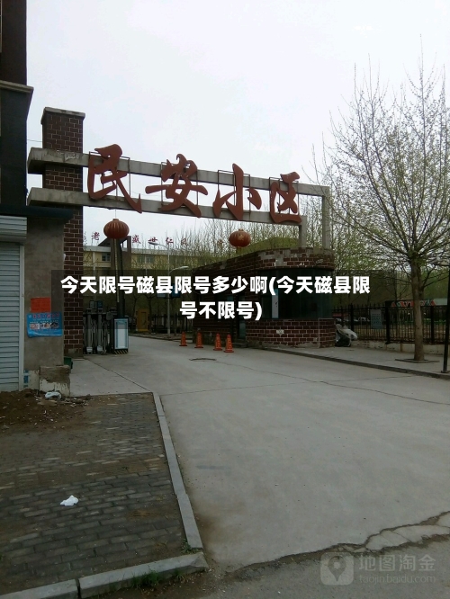 今天限号磁县限号多少啊(今天磁县限号不限号)
