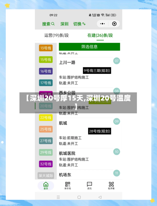 【深圳20号厚15天,深圳20号温度】