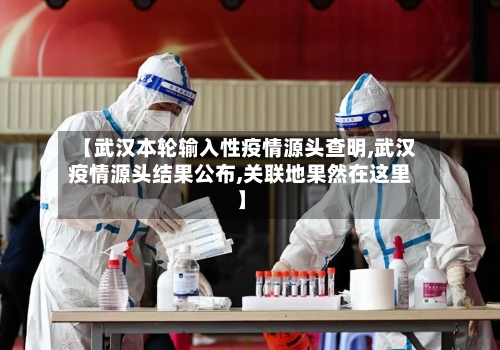【武汉本轮输入性疫情源头查明,武汉疫情源头结果公布,关联地果然在这里】