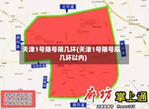 天津1号限号限几环(天津1号限号限几环以内)