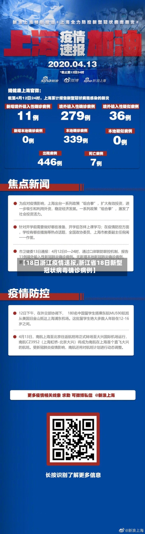 【18日浙江疫情速报,浙江省18日新型冠状病毒确诊病例】