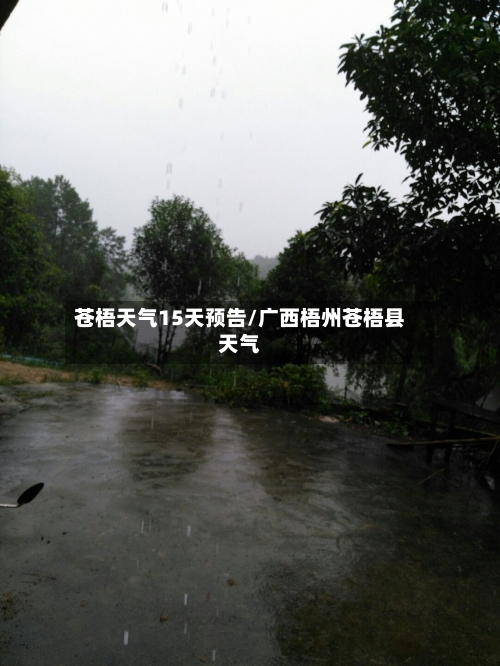 苍梧天气15天预告/广西梧州苍梧县天气
