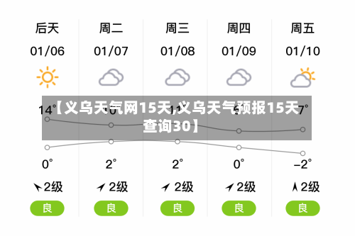 【义乌天气网15天,义乌天气预报15天查询30】