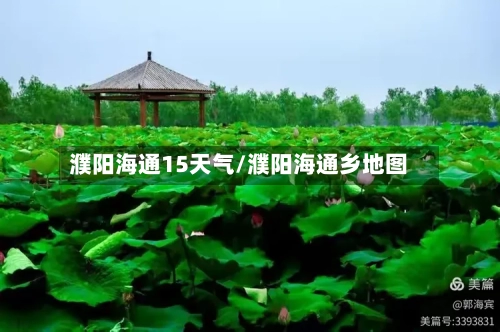 濮阳海通15天气/濮阳海通乡地图