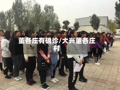 董各庄有确诊/大兴董各庄村
