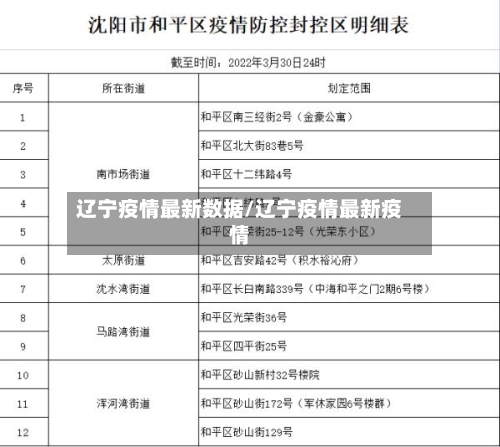 辽宁疫情最新数据/辽宁疫情最新疫情