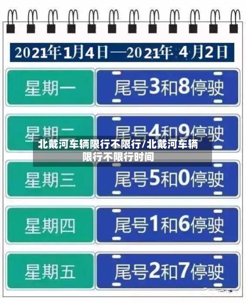 北戴河车辆限行不限行/北戴河车辆限行不限行时间