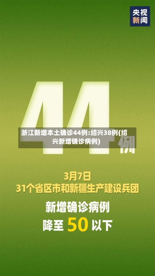 浙江新增本土确诊44例:绍兴38例(绍兴新增确诊病例)