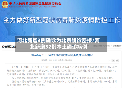 河北新增3例确诊为北京确诊密接/河北新增32例本土确诊病例