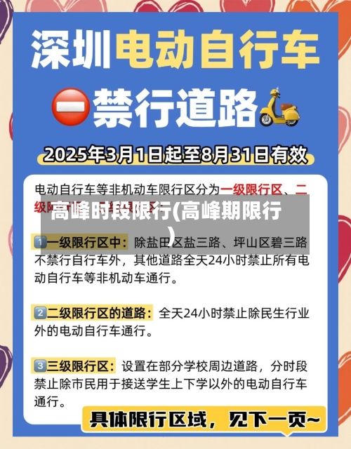 高峰时段限行(高峰期限行)