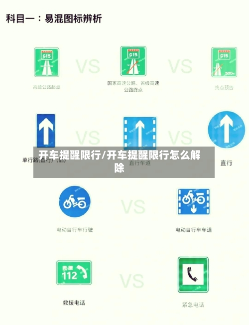 开车提醒限行/开车提醒限行怎么解除