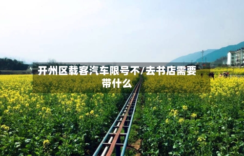 开州区载客汽车限号不/去书店需要带什么