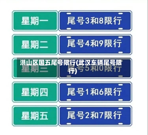 洪山区国五尾号限行(武汉车辆尾号限行)