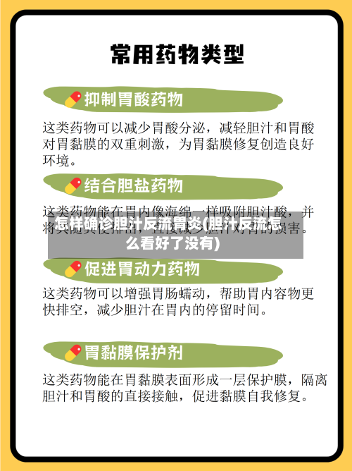 怎样确诊胆汁反流胃炎(胆汁反流怎么看好了没有)