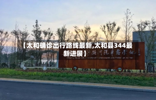 【太和确诊出行路线最新,太和县344最新进展】