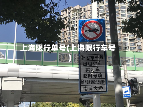 上海限行单号(上海限行车号)