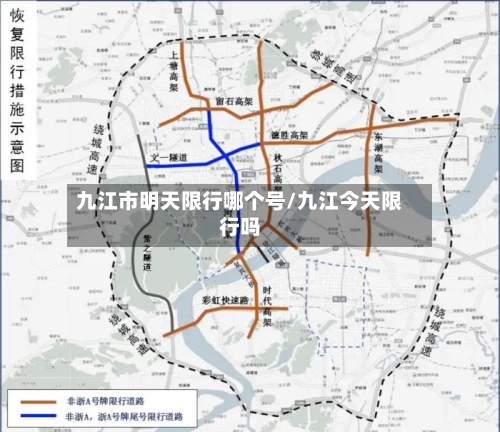 九江市明天限行哪个号/九江今天限行吗