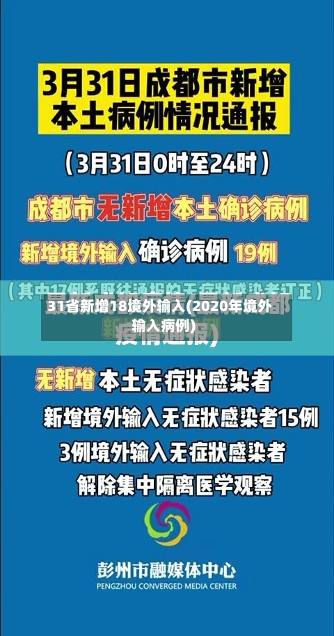31省新增18境外输入(2020年境外输入病例)
