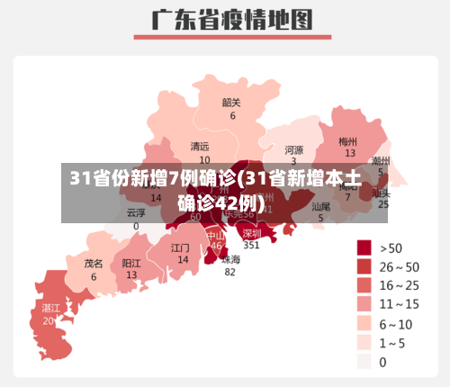 31省份新增7例确诊(31省新增本土确诊42例)