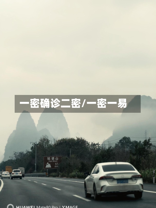 一密确诊二密/一密一易