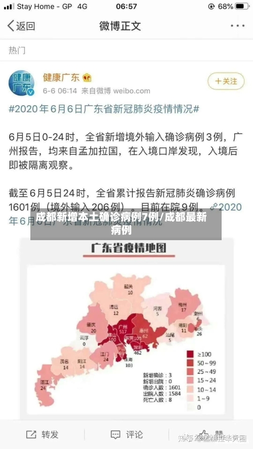 成都新增本土确诊病例7例/成都最新病例