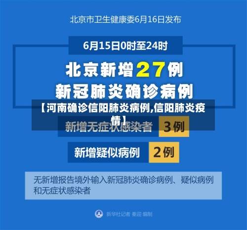 【河南确诊信阳肺炎病例,信阳肺炎疫情】