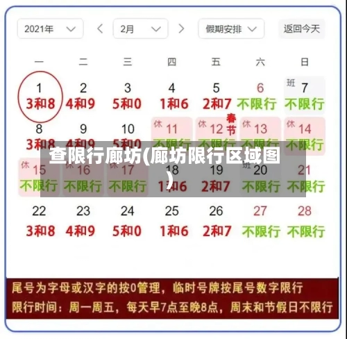 查限行廊坊(廊坊限行区域图)