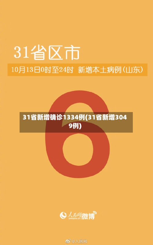 31省新增确诊1334例(31省新增3049例)