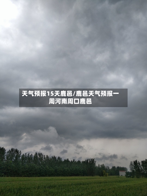天气预报15天鹿邑/鹿邑天气预报一周河南周口鹿邑