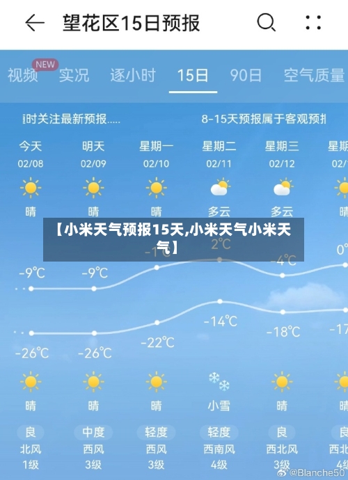 【小米天气预报15天,小米天气小米天气】