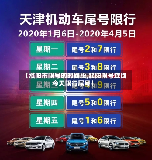 【濮阳市限号的时间段,濮阳限号查询今天限行尾号】