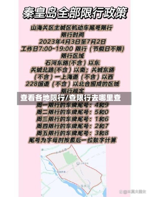 查看各地限行/查限行去哪里查