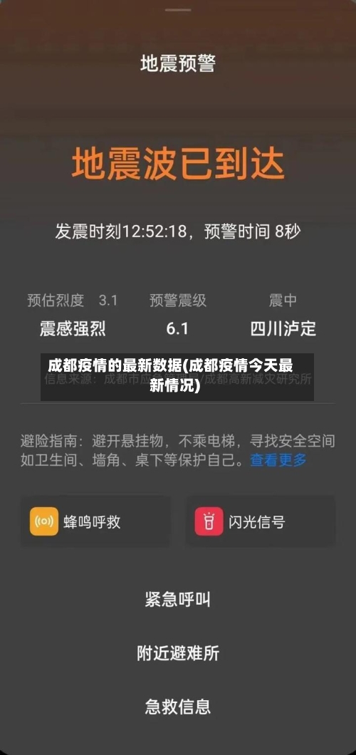 成都疫情的最新数据(成都疫情今天最新情况)