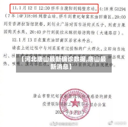 【河北唐山最新确诊数据,唐山最新消息】