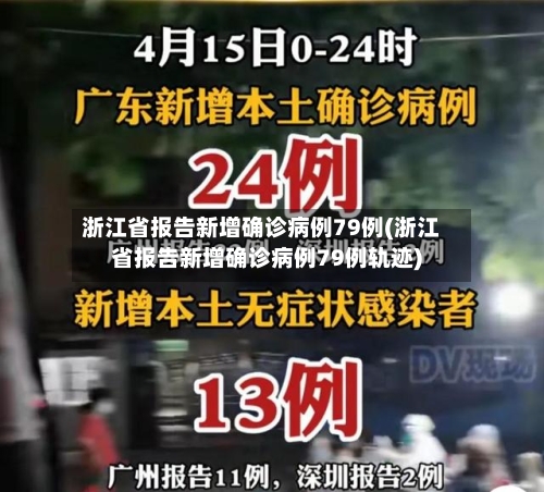 浙江省报告新增确诊病例79例(浙江省报告新增确诊病例79例轨迹)