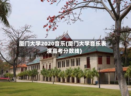 厦门大学2020音乐(厦门大学音乐表演高考分数线)