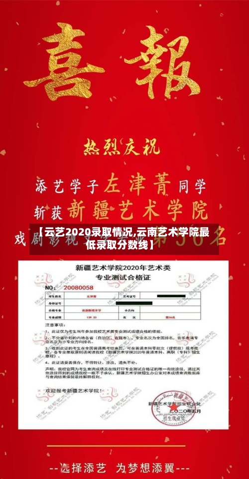 【云艺2020录取情况,云南艺术学院最低录取分数线】
