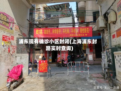 浦东现有确诊小区封闭(上海浦东封路实时查询)