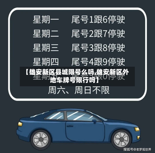【雄安新区县城限号么吗,雄安新区外地车牌号限行吗】