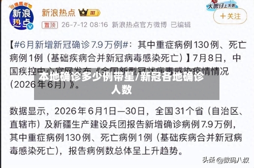 本地确诊多少例带星/新冠各地确诊人数