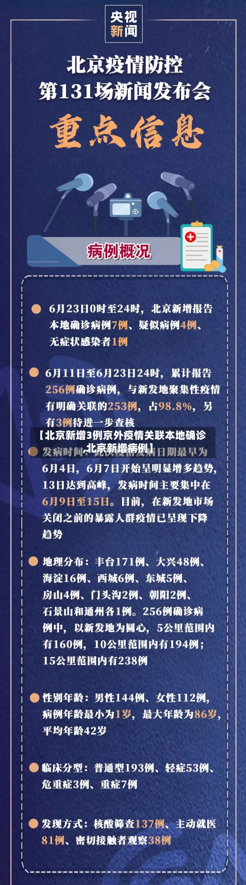 【北京新增3例京外疫情关联本地确诊,北京新增病例】