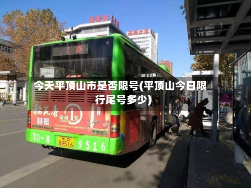 今天平顶山市是否限号(平顶山今日限行尾号多少)